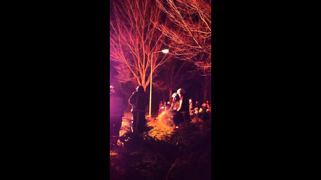 Kerstboomverbranding Middenmeer 2011