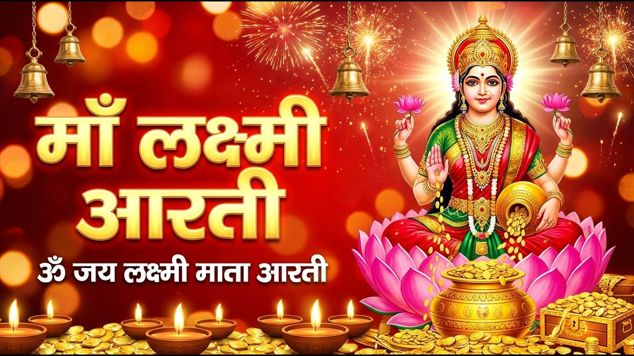 ॐ जय लक्ष्मी माता | Om Jai Lakshmi Mata Aarti | लक्ष्मी जी की आरती | स्पेशल भजन |  Bhakti Song 2026|