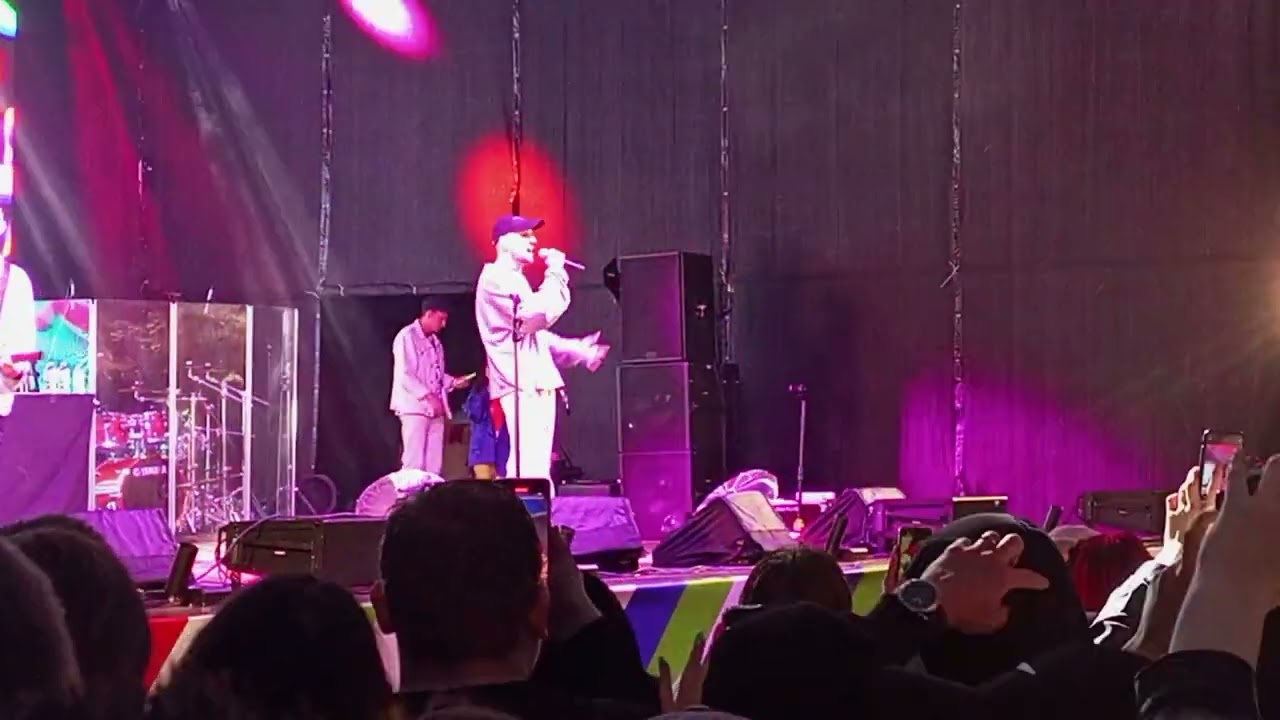 Выступление Звонкого на фестивале молодёжи в Лениногорске 01.07.2023 с песней Голоса