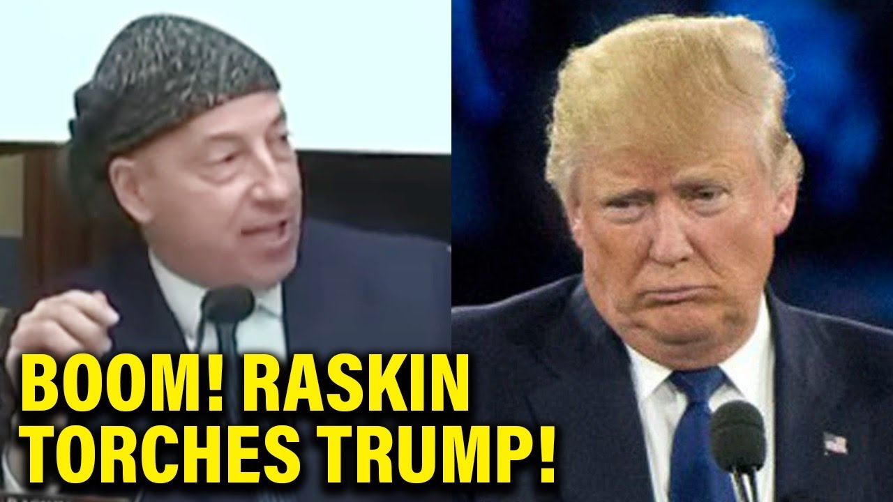 Jamie Raskin brings receipts and utterly DESTROYS Trump during hearing