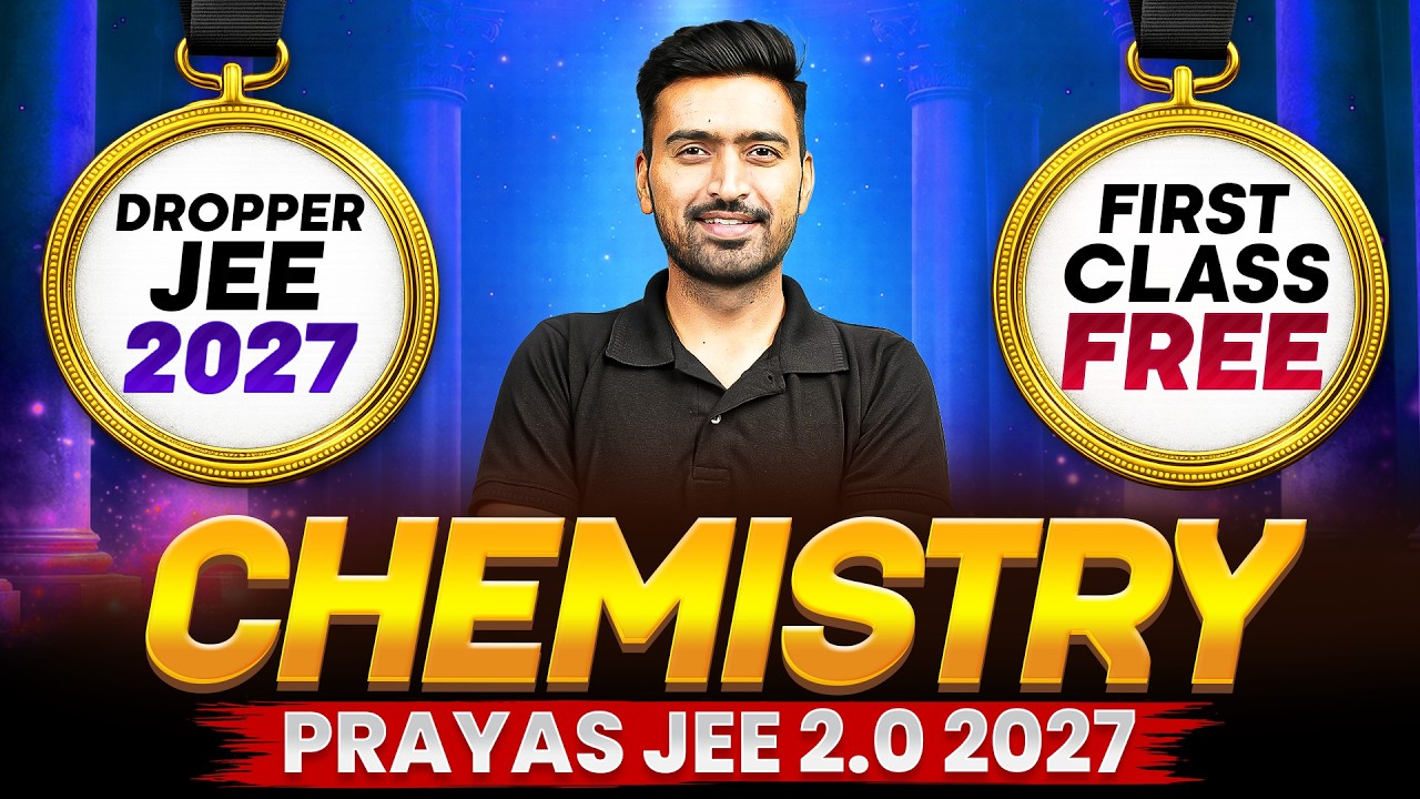 1st Class of CHEMISTRY by RAHUL DUDI Sir || PRAYAS JEE 2.0 2027 Batch🔥