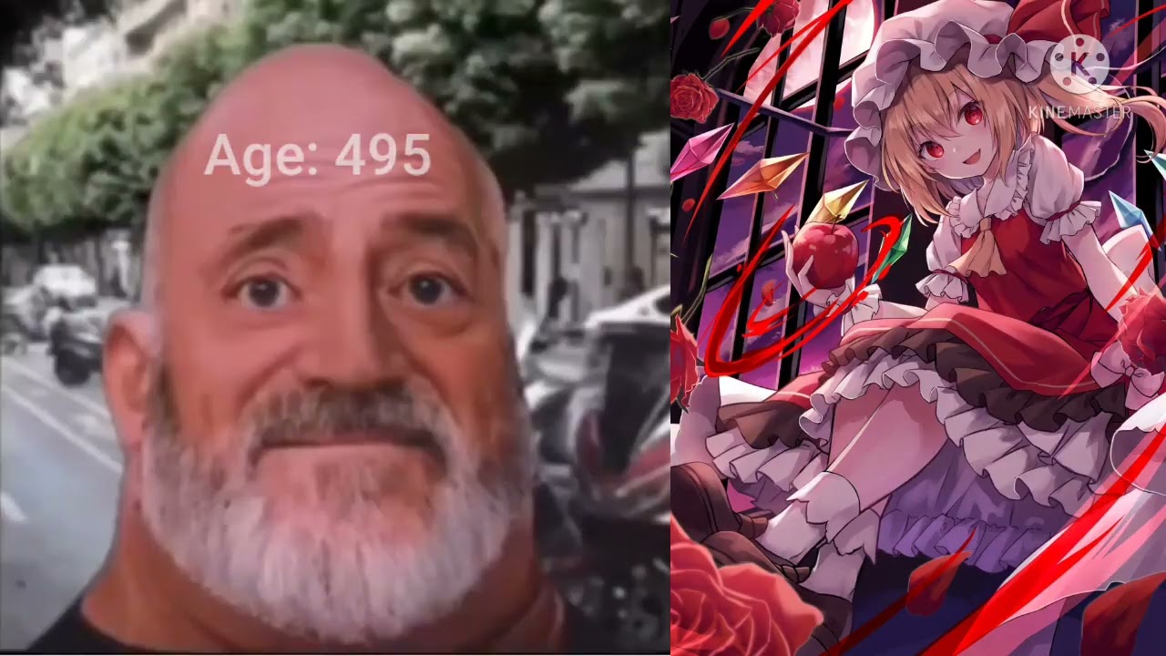 【Touhou Meme】Mr. Incredible Becoming Old But Touhou Age Comparison