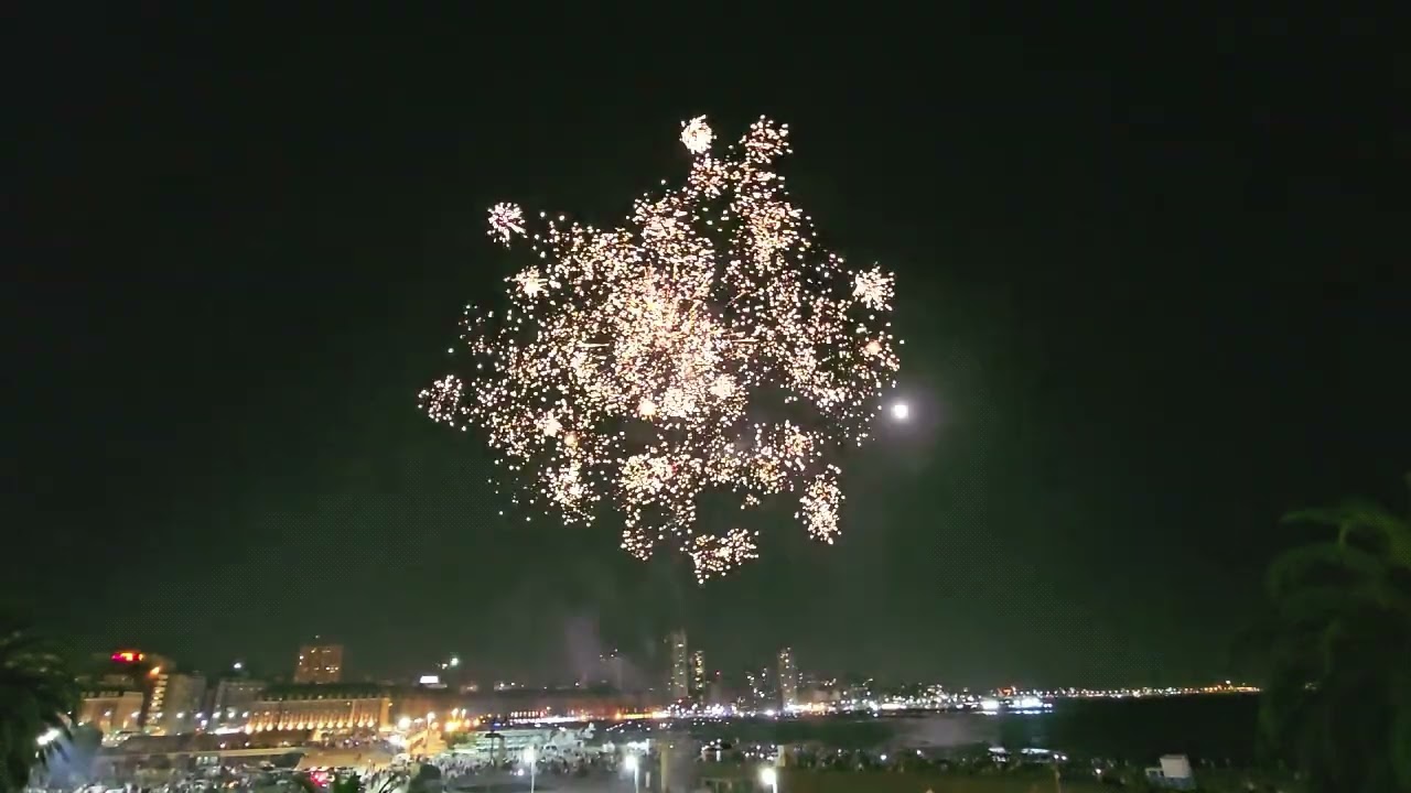 Mar del Plata, Año Nuevo 2026! Fuegos Artificiales!