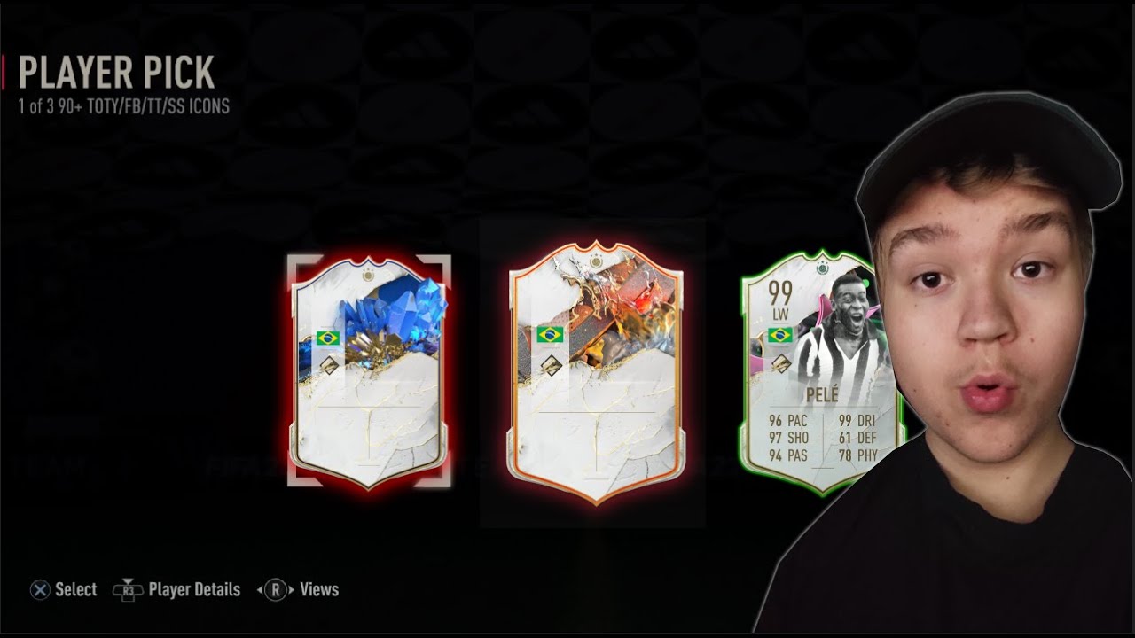 AVASIN RIKKINÄISEN 90+ ICON PLAYER PICKIN JA SAIN...  -FIFA 23 SUOMI