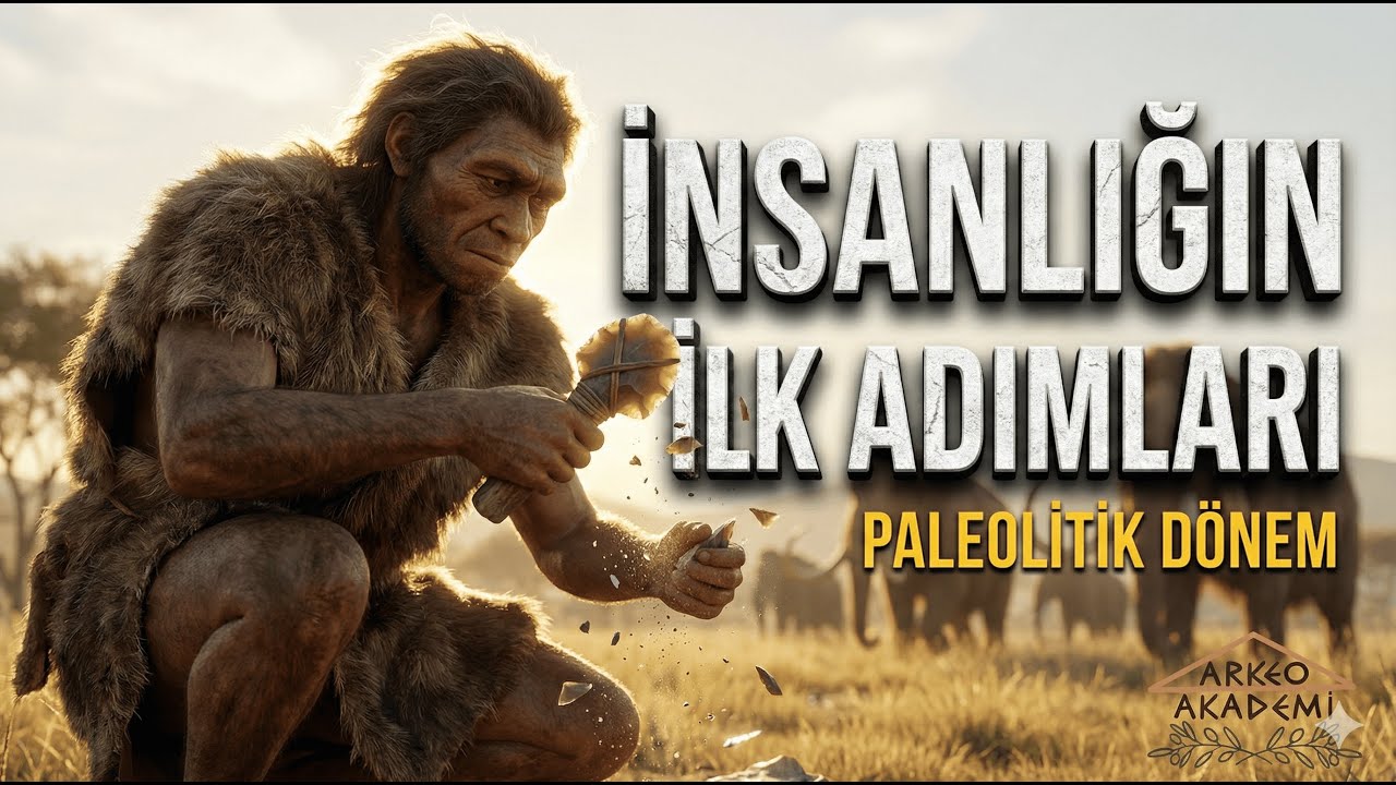 Paleolitik D&ouml;nem Nedir? Taş Alet K&uuml;lt&uuml;rleri ve İnsanlığın İlk Adımları | Arkeoloji ve Tarih