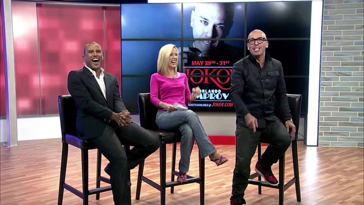 Comedian Jo Koy Stops By the Studios