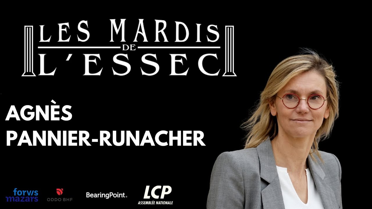 Agnès Pannier-Runacher aux Mardis de l'ESSEC