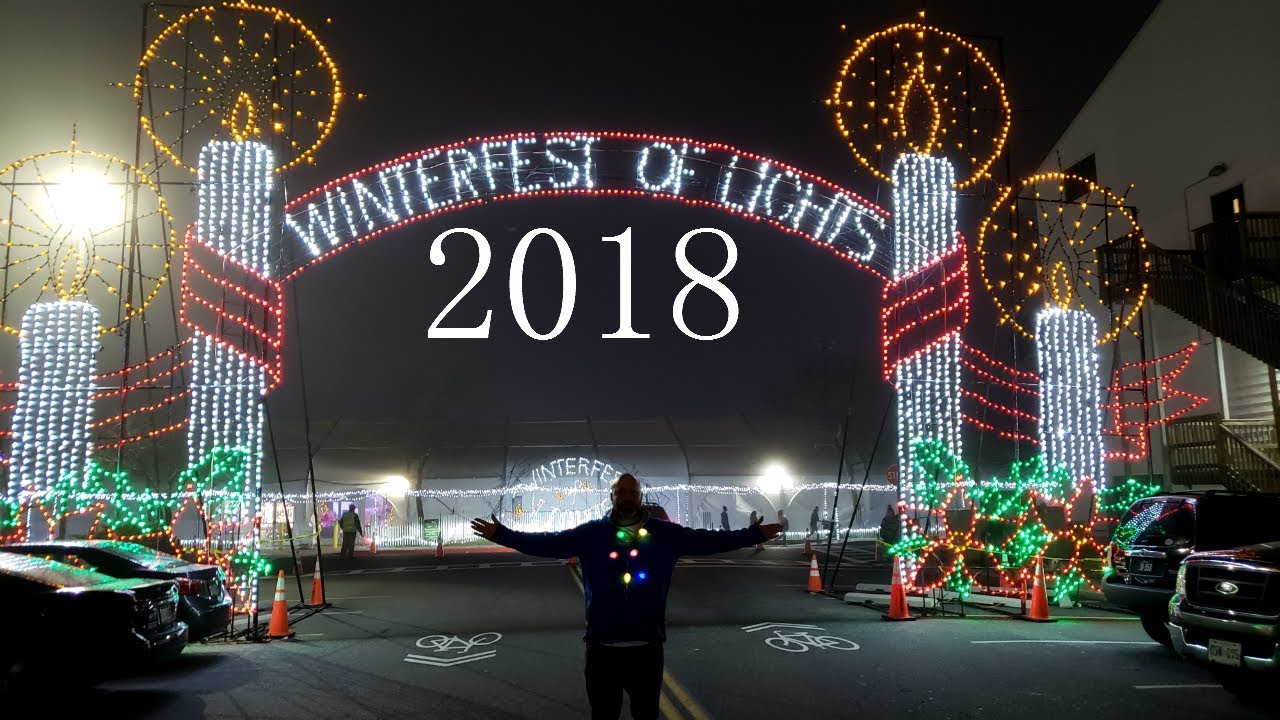 OC Winterfest Of Lights 2018 - An Amazing Christmas light Experience