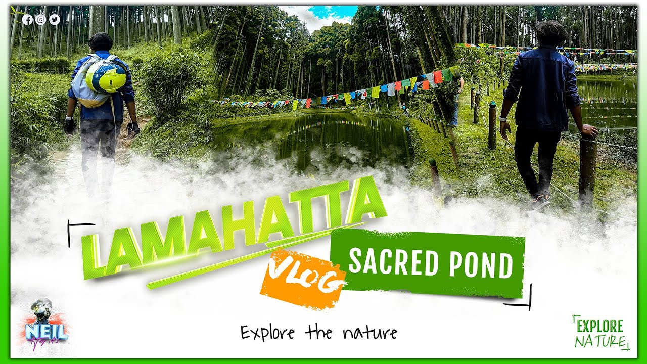 Trek to the Sacred pond || Lamahatta Darjeeling vlog || Lamahatta Lake || Eco Park ||