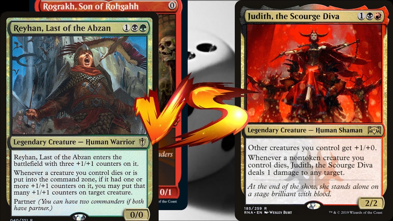 Reyhan Rograkh VS Judith - MTG EDH Duel Commander