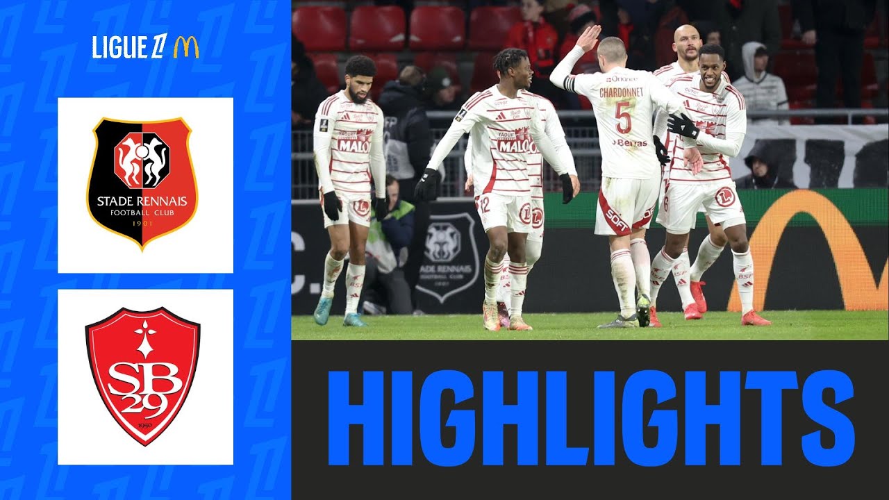 Brest ENFONCE Rennes dans le CRISE | 18&egrave;me journ&eacute;e - Ligue 1 McDonald's 24/25