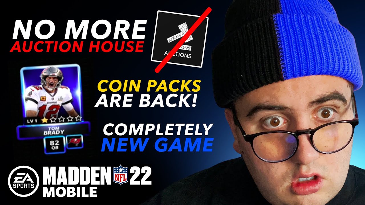 NO MORE AUCTION HOUSE?! COIN PACKS ARE BACK.. MADDEN MOBILE 22 IS HERE!