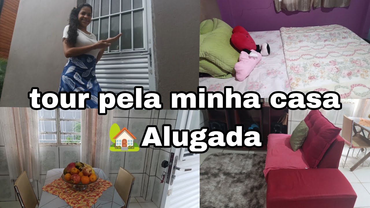 Tour pela minha casa 🏡 Alugada ❤️🫶🫶