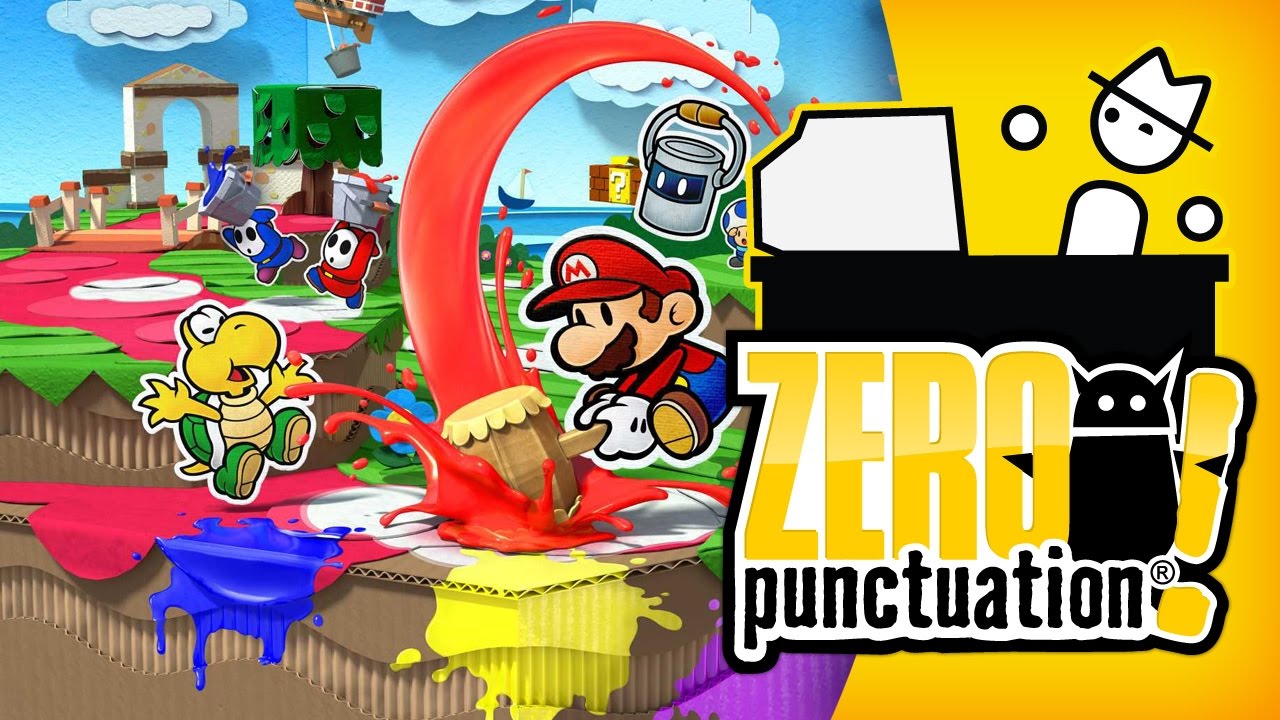 Paper Mario Color Splash (Zero Punctuation)