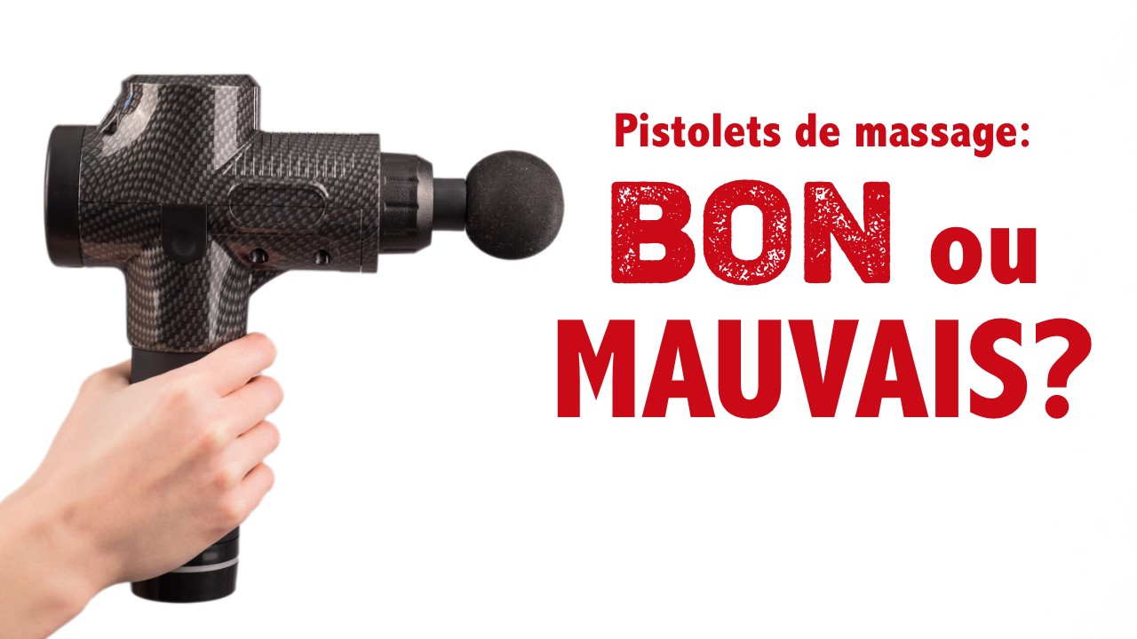 Pistolet de massage: bon ou mauvais?