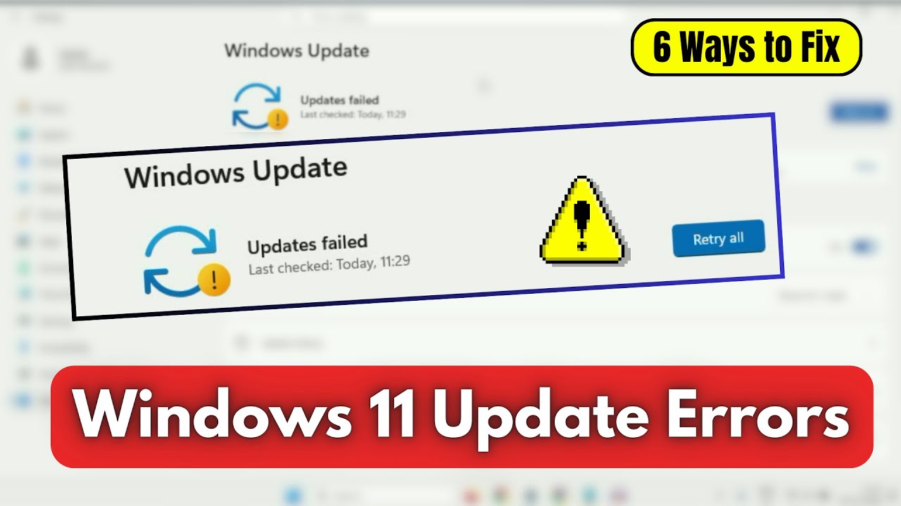 Как исправить ошибки обновления Windows 11 — 6 простых методов