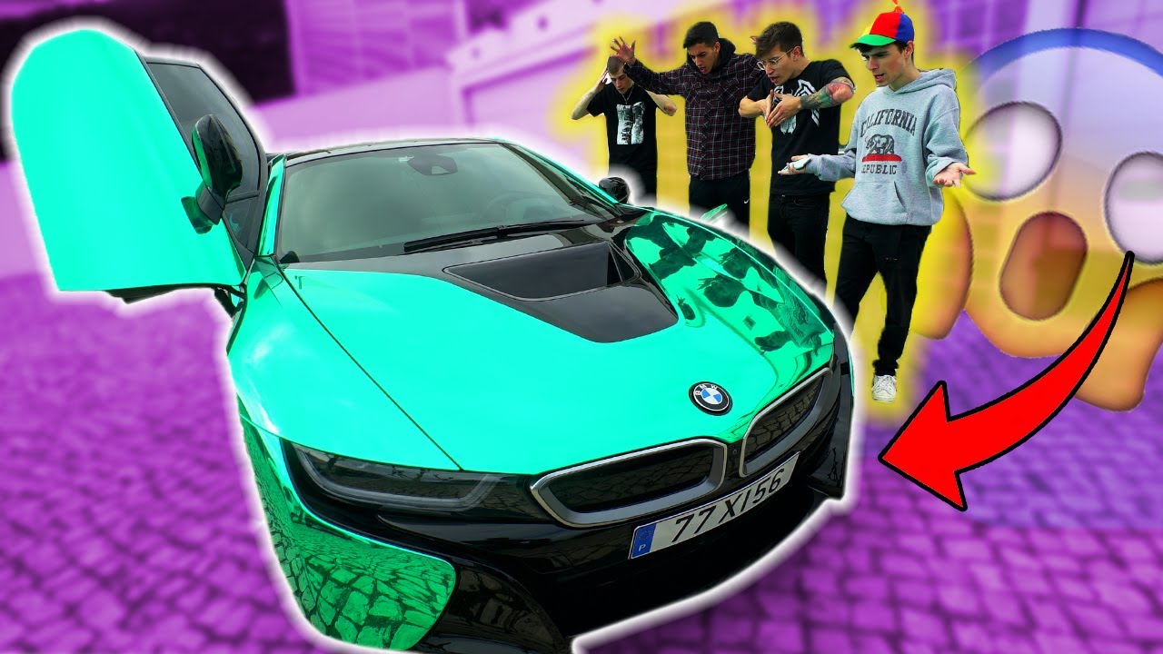 REAÇÃO DOS MEUS AMIGOS AO MEU NOVO CARRO