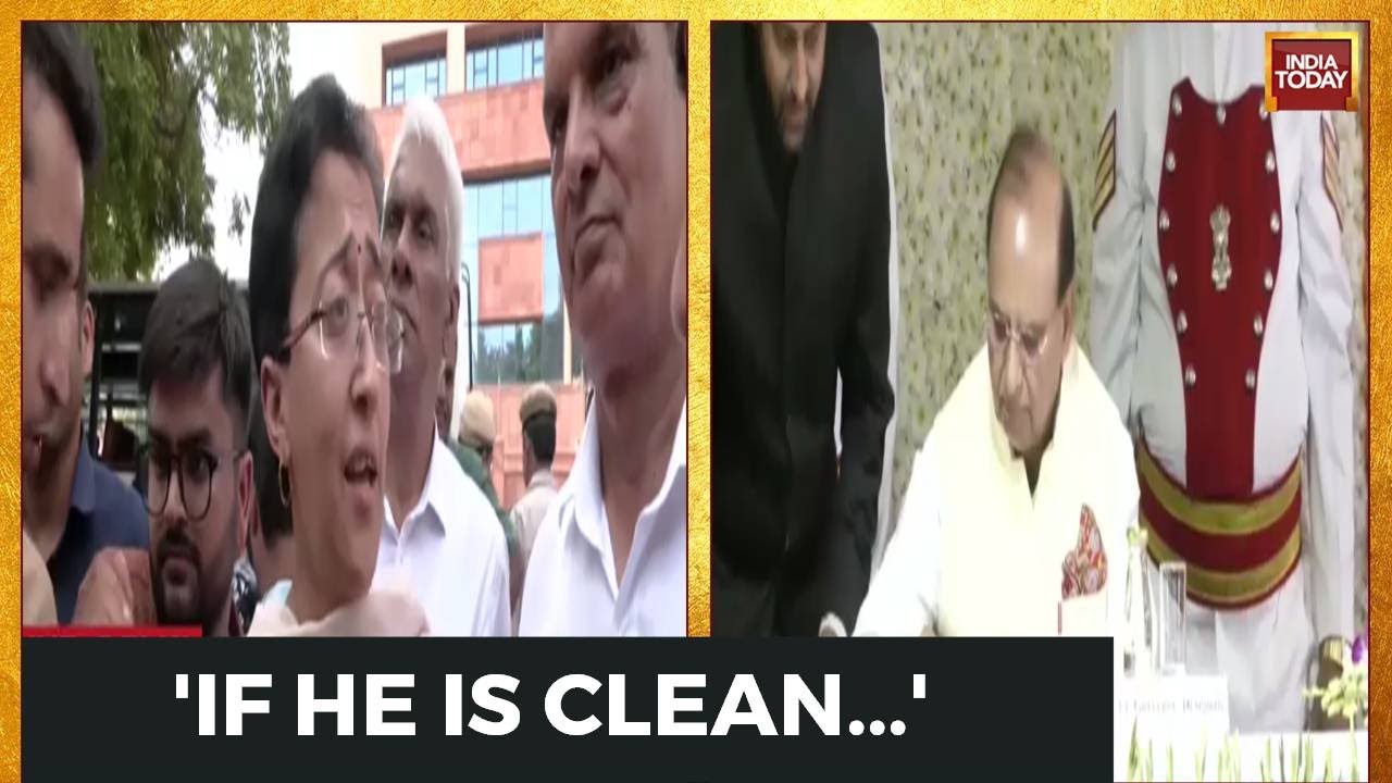 'Why Is LG Scared?': Atishi Hits Back At Delhi L-G V K Saxena Over Legal Action Report