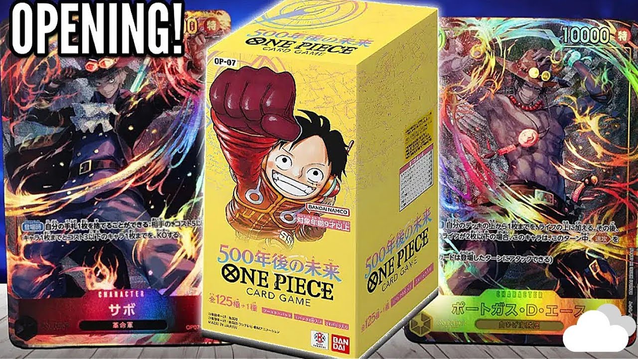 One Piece 500 Years in the Future -2 Booster Box OP-07 Opening !