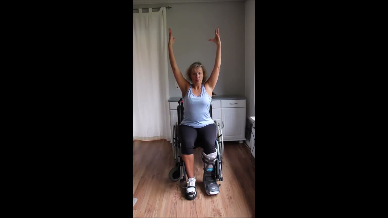 Hocker- und Rollstuhlgymnastik mit Tanja
