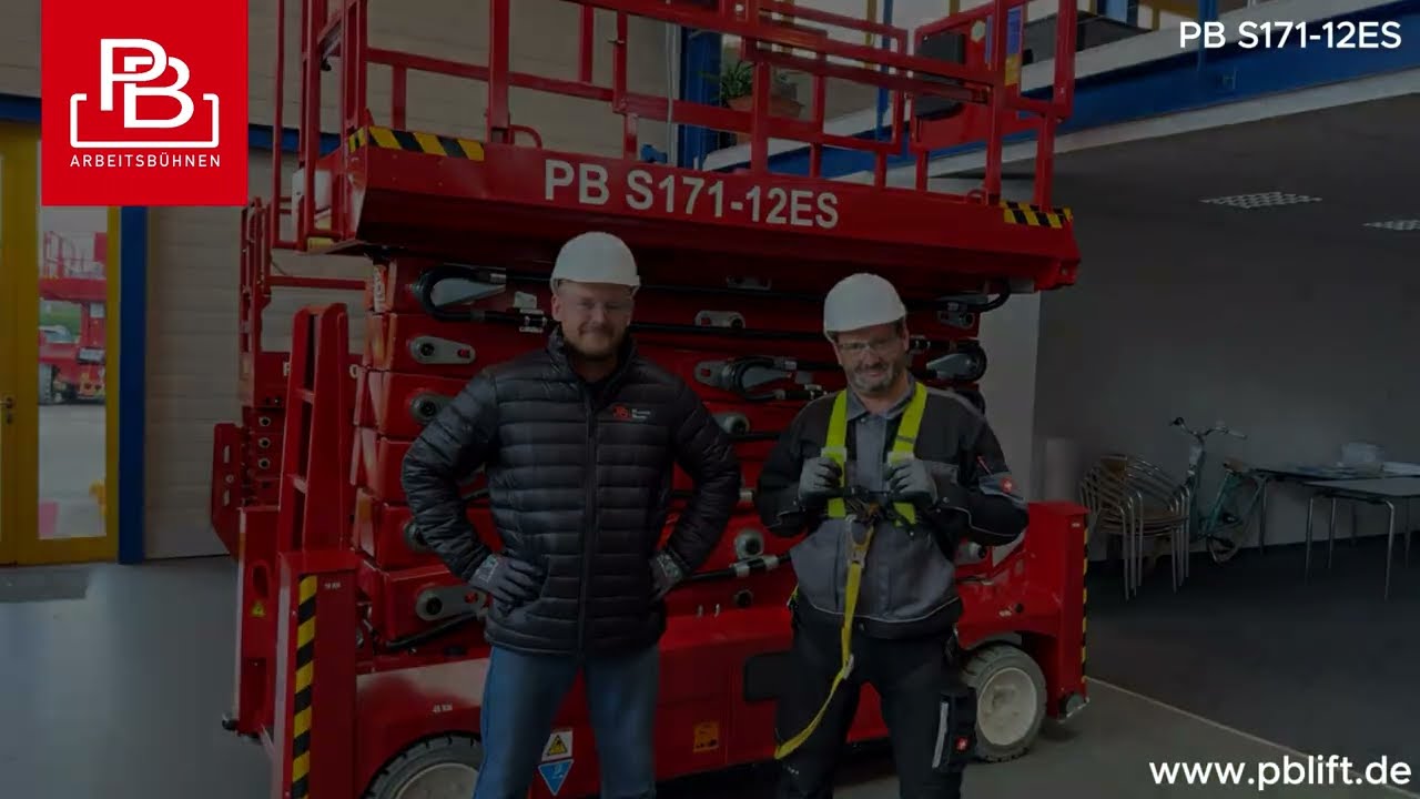 PB How to - Einweisungsvideo PB S171-12ES Scherenbühne