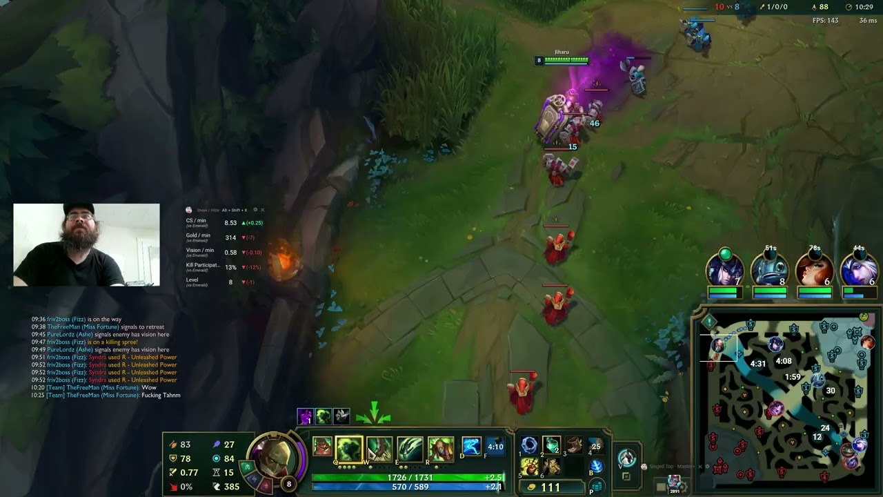 yorick can't handle my poison jokes(reupload)