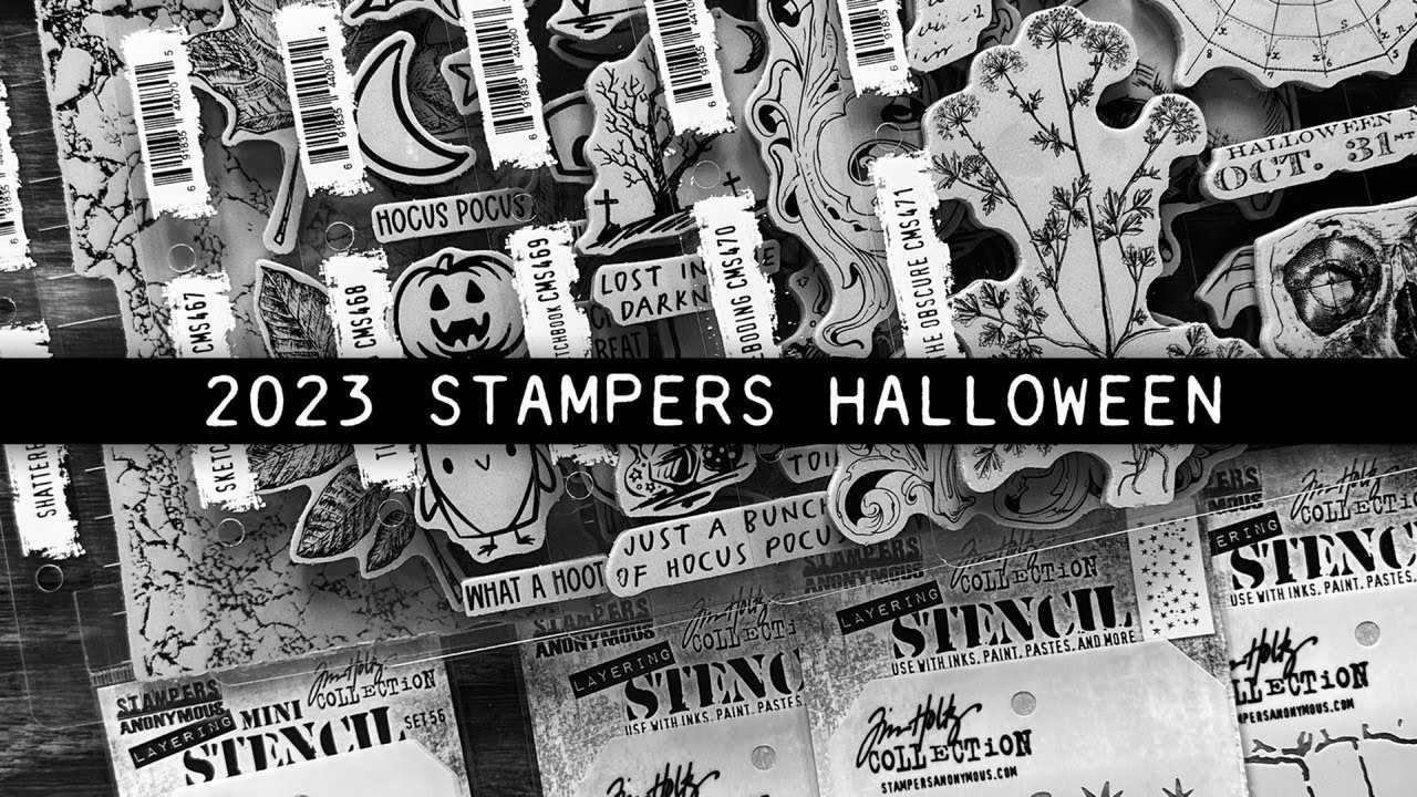 Tim Holtz Stampers Anonymous Halloween (2023)