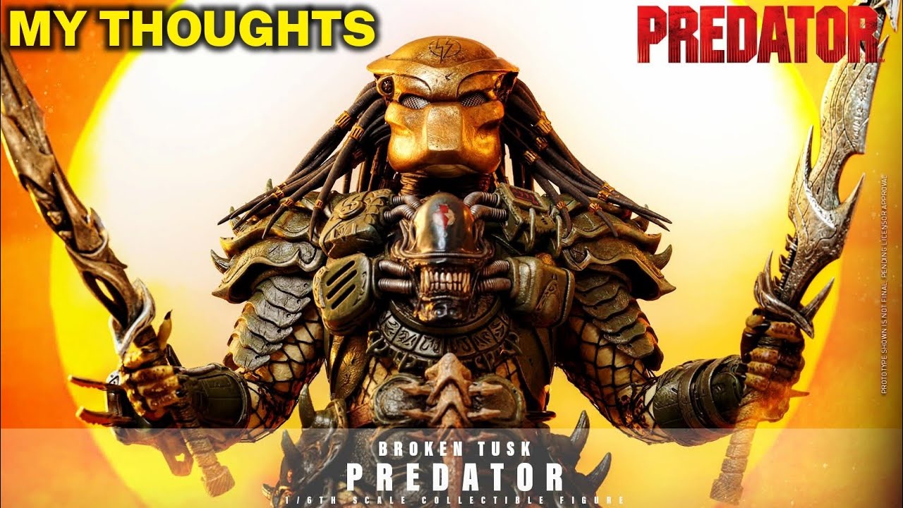 HOT TOYS BROKEN TUSK PREDATOR. МОИ МЫСЛИ