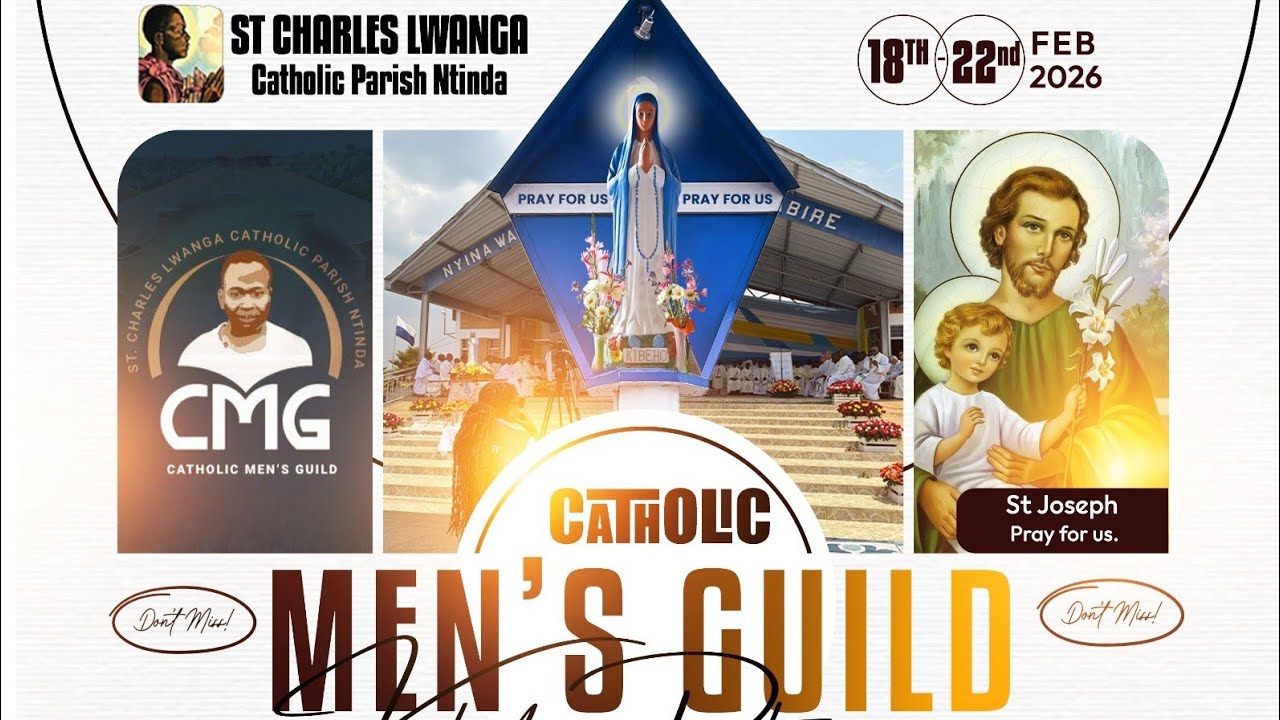 LIVE: ST. MICHAEL GROTTO | NTINDA CATHOLIC MEN'S GUILD KIBEHO PILGRIMAGE WITH MI-OLSG | FEB 2026