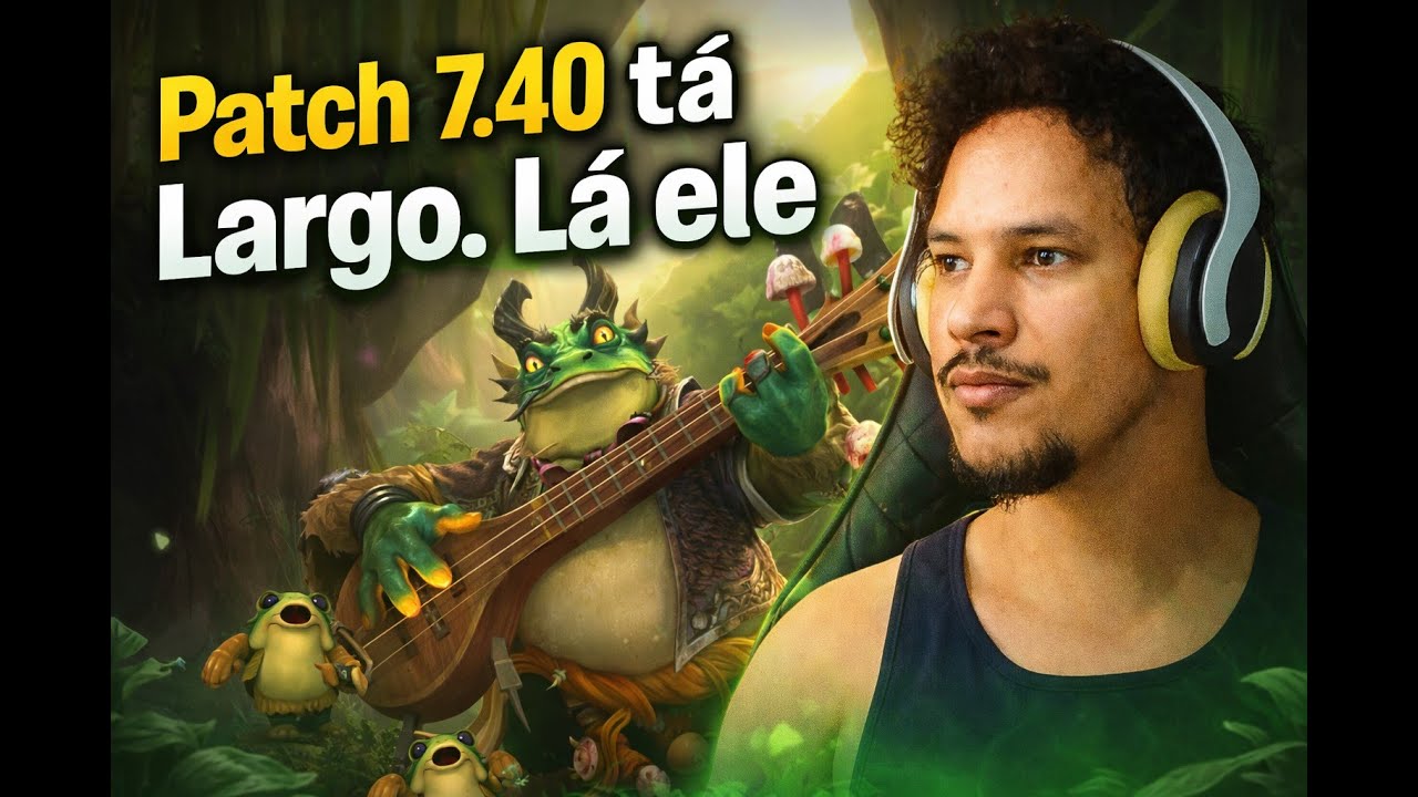 🔴Dota! #dia40 Patch 7.40B tá Largo. Teste 7800x3D #dota2br  #dota2