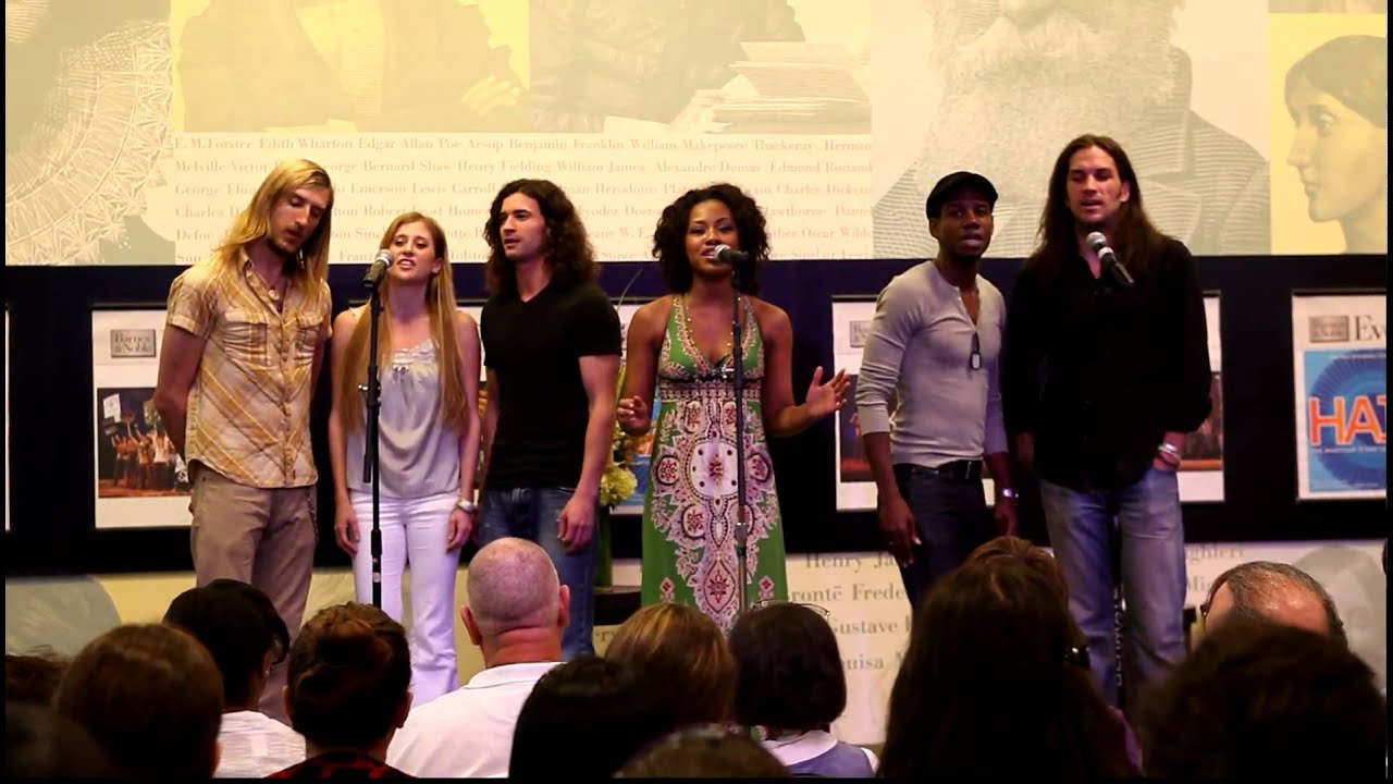 Sasha Allen and cast sing 