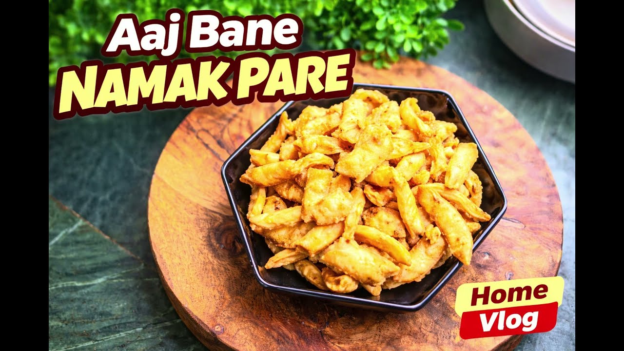 होलीं स्पेसल  खस्ता नमक पारे 😍होली पर चाय के साथ सबसे ज़्यादा पसंद आने वाला आसान रेस्पी के साथ #🥰🥰#