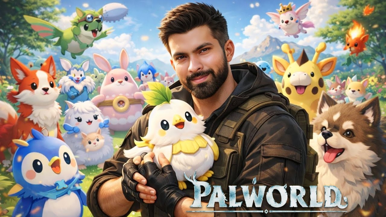 NEW POKEMON JOURNEY BEGINS!!! | PALWORD | SURVIVAL SERIES | #1