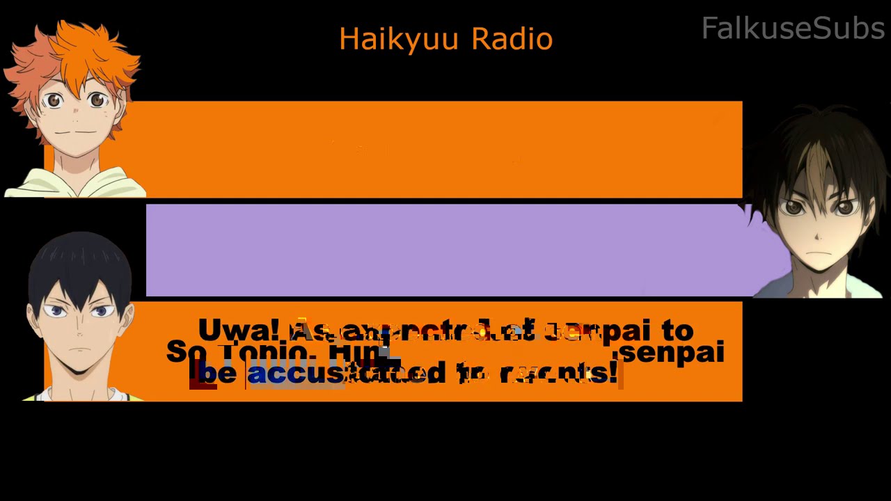 [Eng Sub] Karasuno's homework