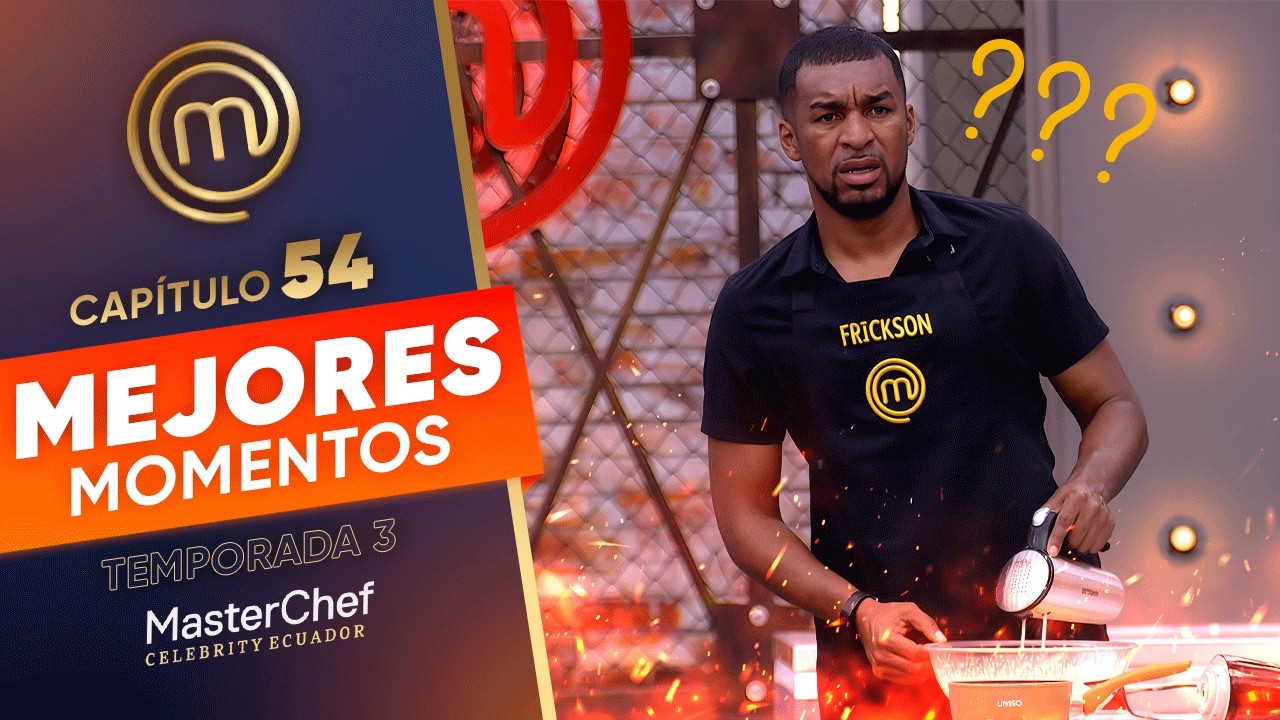 75 minutos de dulce y presión total | Mejores Momentos MasterChef Celebrity Ecuador
