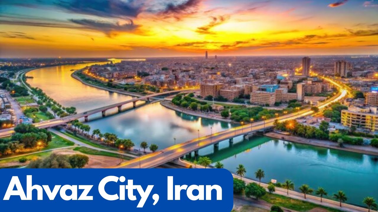 Soothing Aerial Views Over Ahvaz City