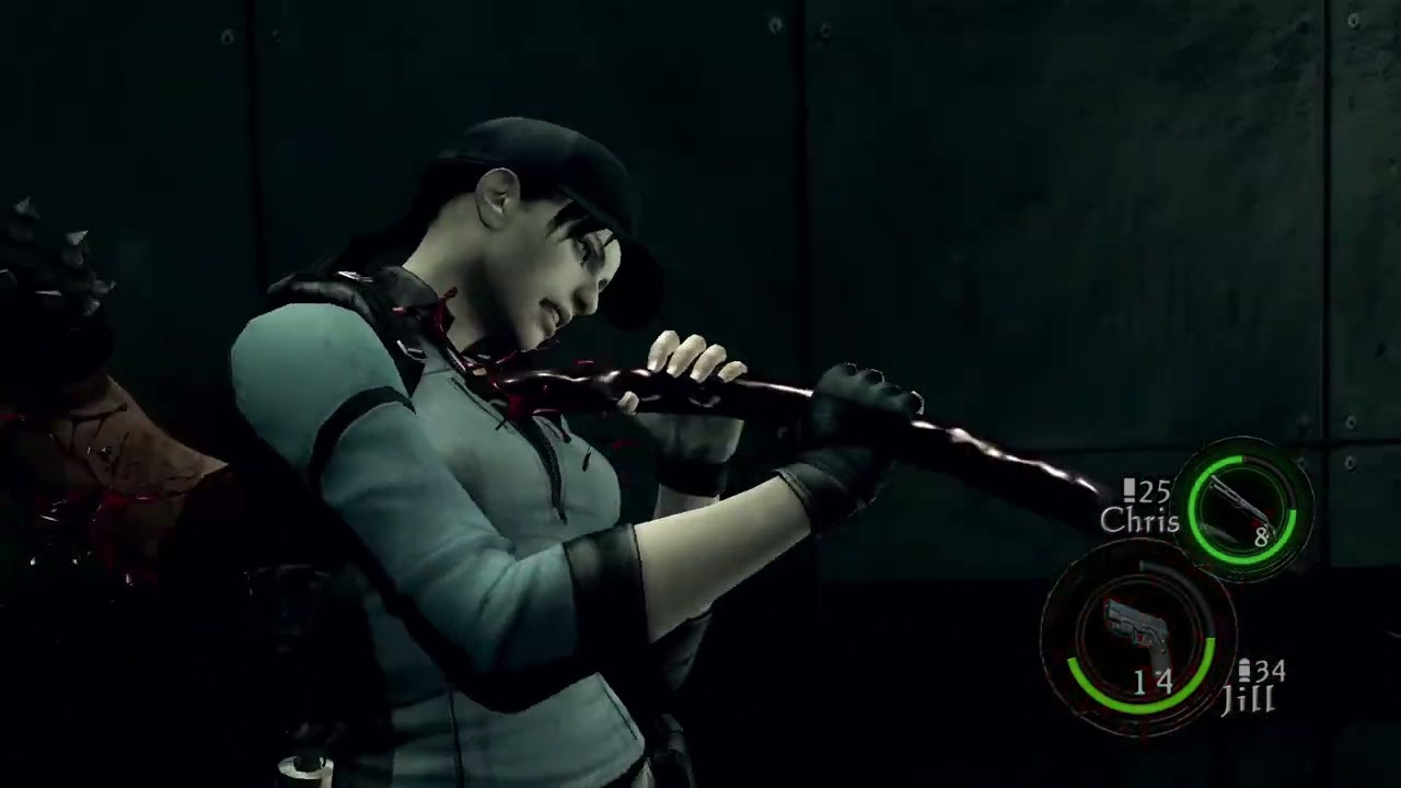 Resident Evil 5 PT 13 The elevator defence system