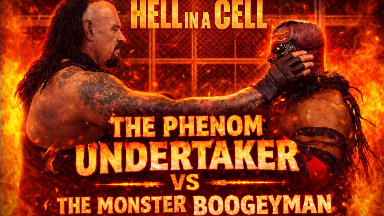 The Phenom Undertaker vs The Monster Boogeyman – Hell in a Cell Showdown