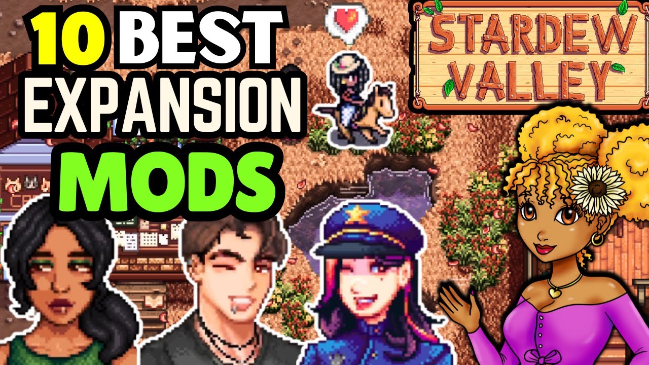 10 ЛУЧШИХ модификаций для Stardew Valley, которые вы могли пропустить!