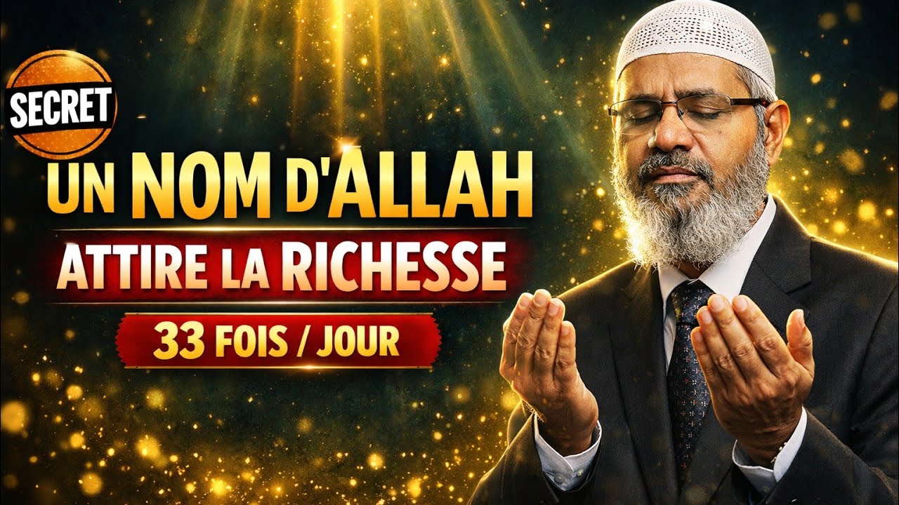 Ce Nom D'ALLAH attire la richesse ( Répètez- le 33 fois chaque jour) 