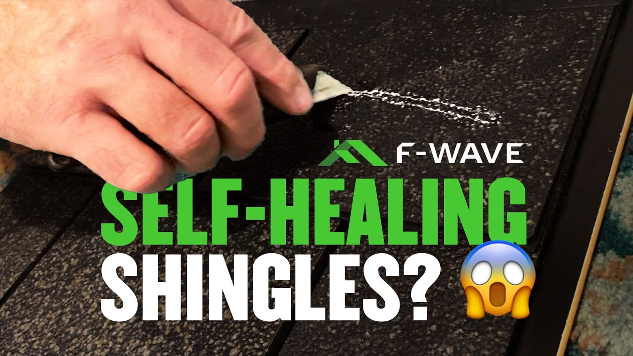 Self Healing Shingle? [F-Wave Product Demonstration]
