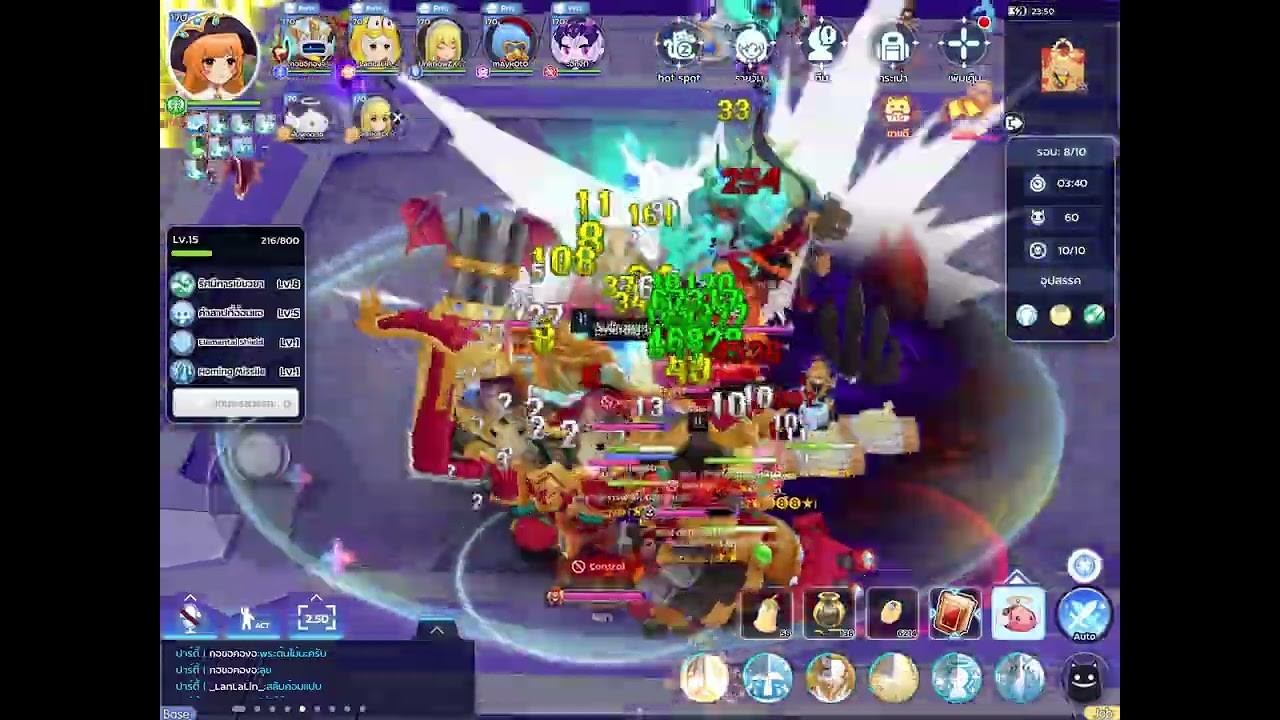 Chaotic spacetime Nightmare