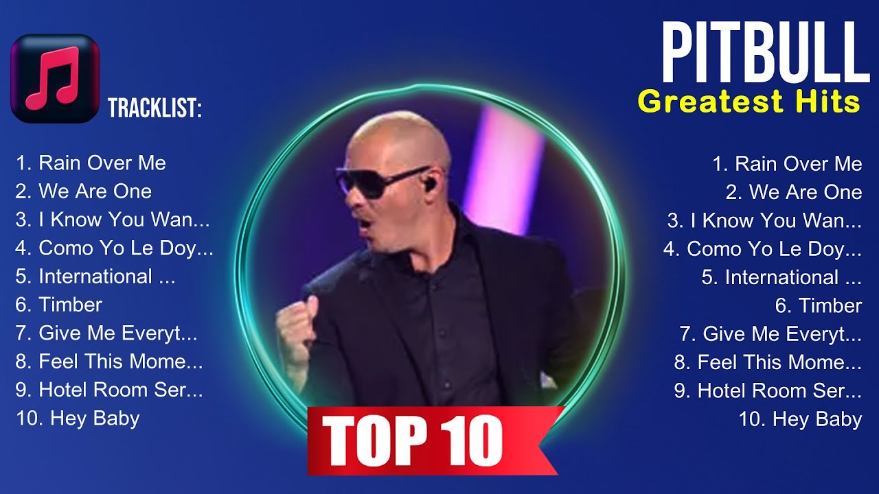 Pitbull Playlist ☀️ Pitbull 2025 Hits ☀️ Pitbull Greatest Hits