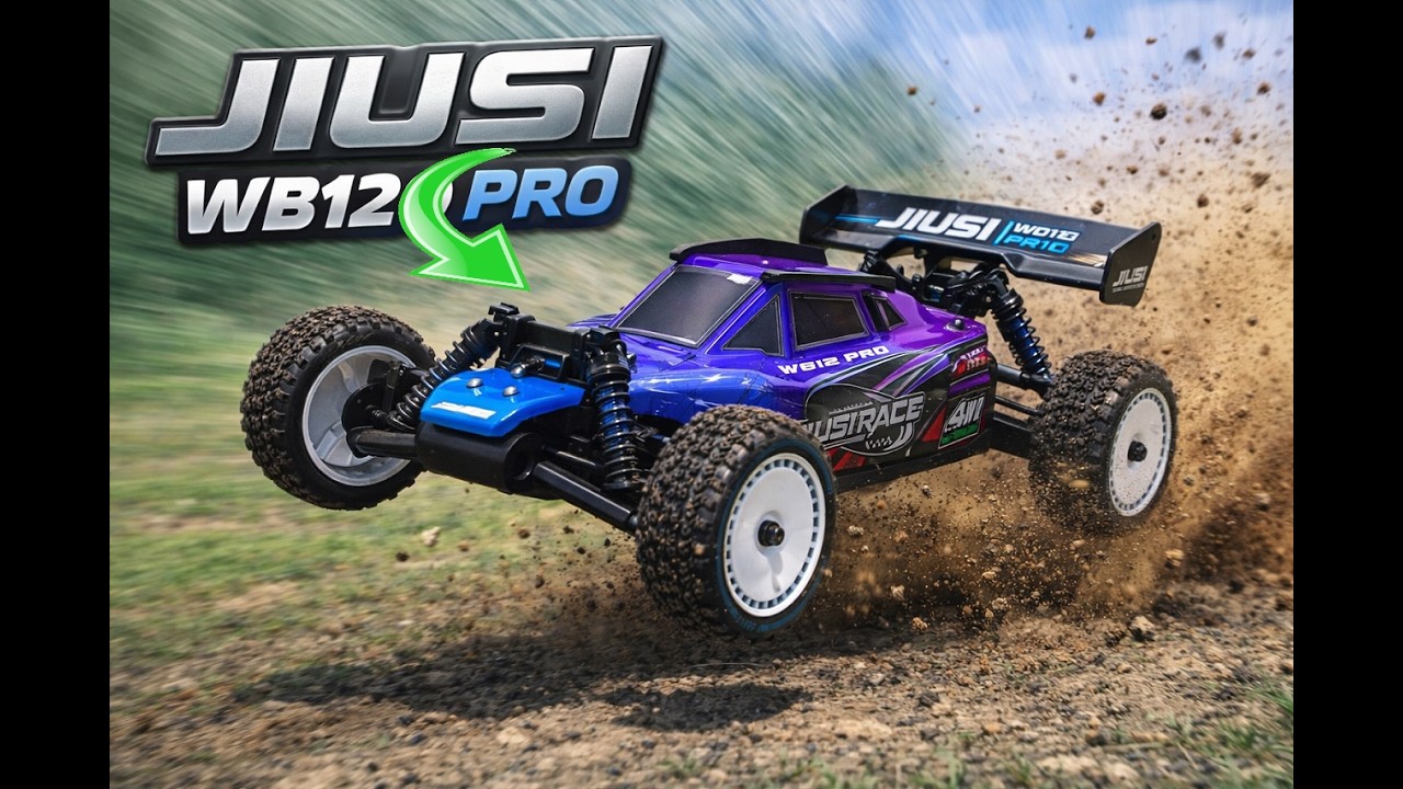 JIUSI WB12 PRO — Лучший радиоуправляемый багги масштаба 1/12, развивающий скорость до 80 км/ч (50...
