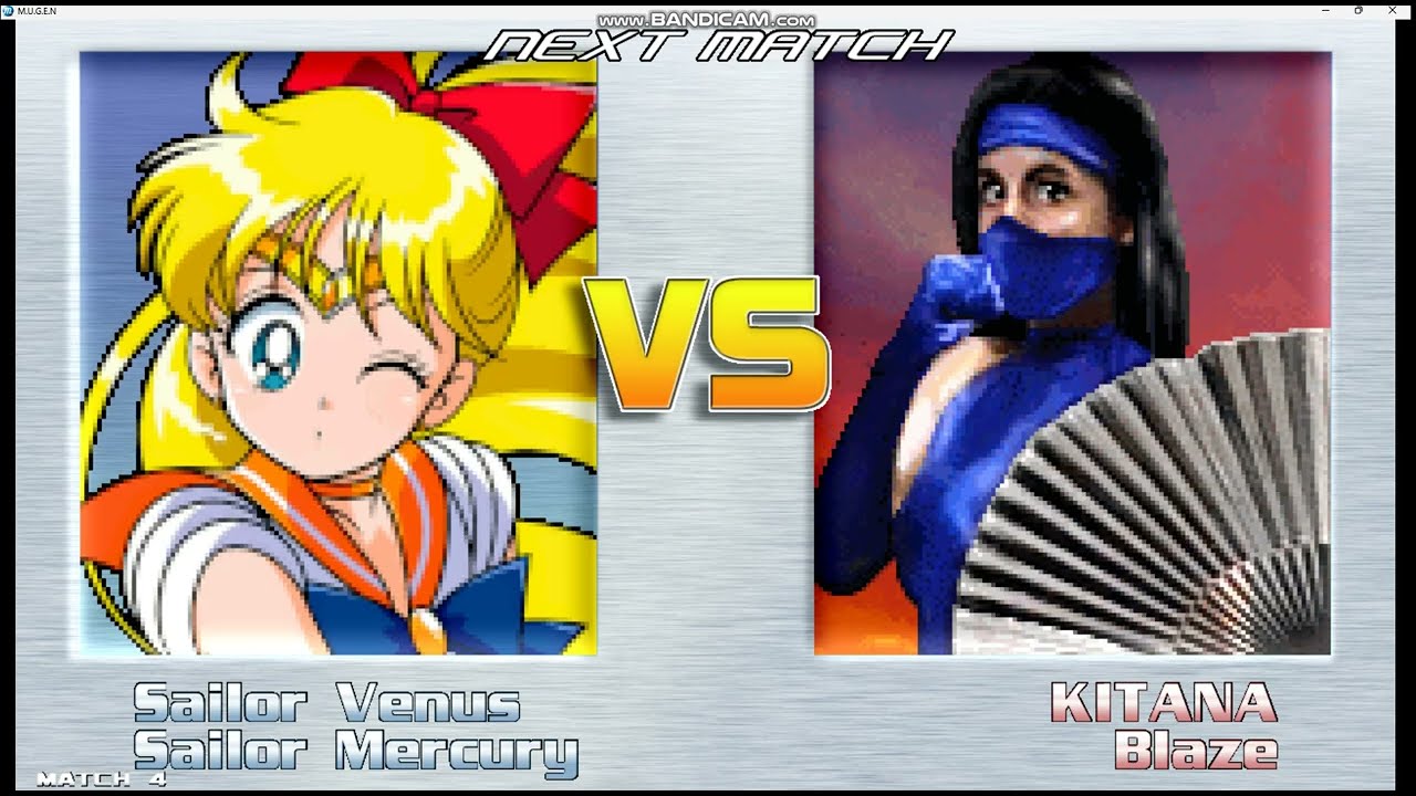 Sailor Venus And Sailor Mercury Team Arcade | Sailor Moon | M.U.G.E.N | (Read Description)