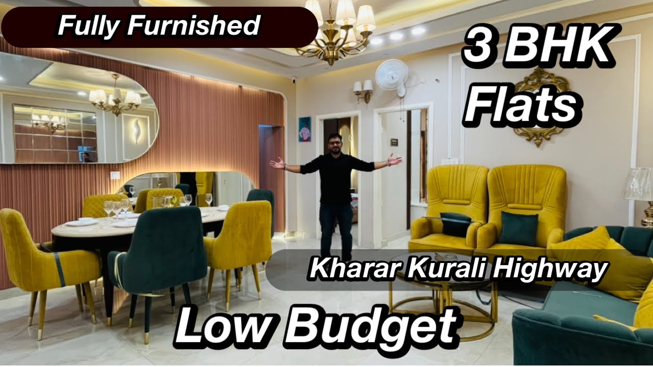 3 BHK Flats For Sale In Kharar Mohali | Prime Location | 3 BHK Flat In Mohali Low Budget | 150 गज