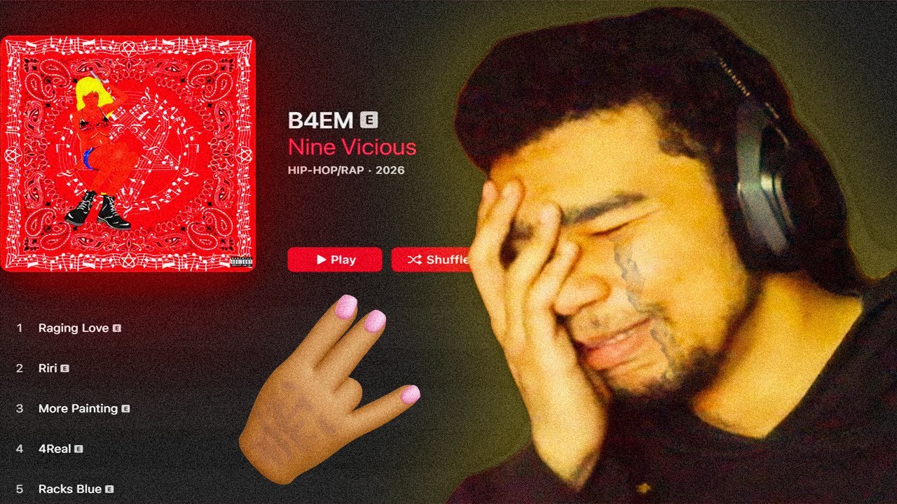 SHIESTYLOU REACTS TO NINE VICIOUS - B4EM