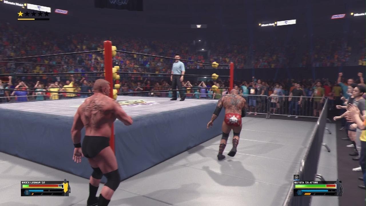 Prime Brock vs Prime Batista WWE 2K25 #WWE2K25