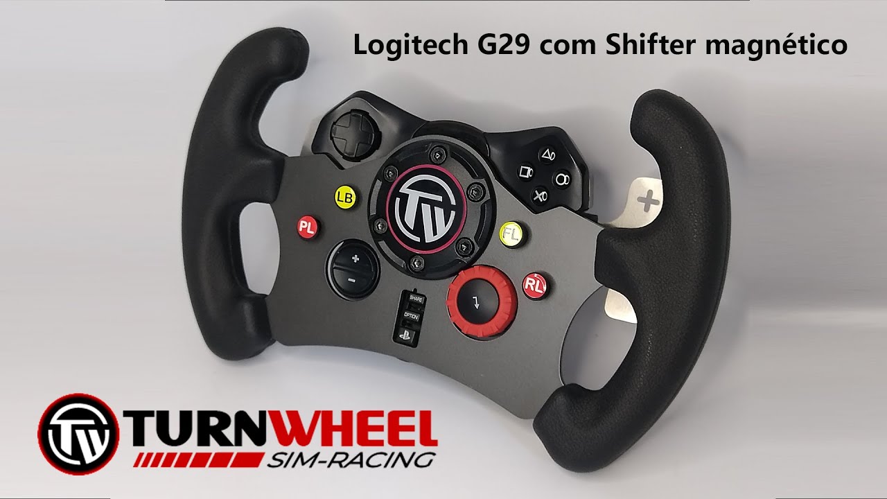 Add-on Logitech G29 com shifter magnético
