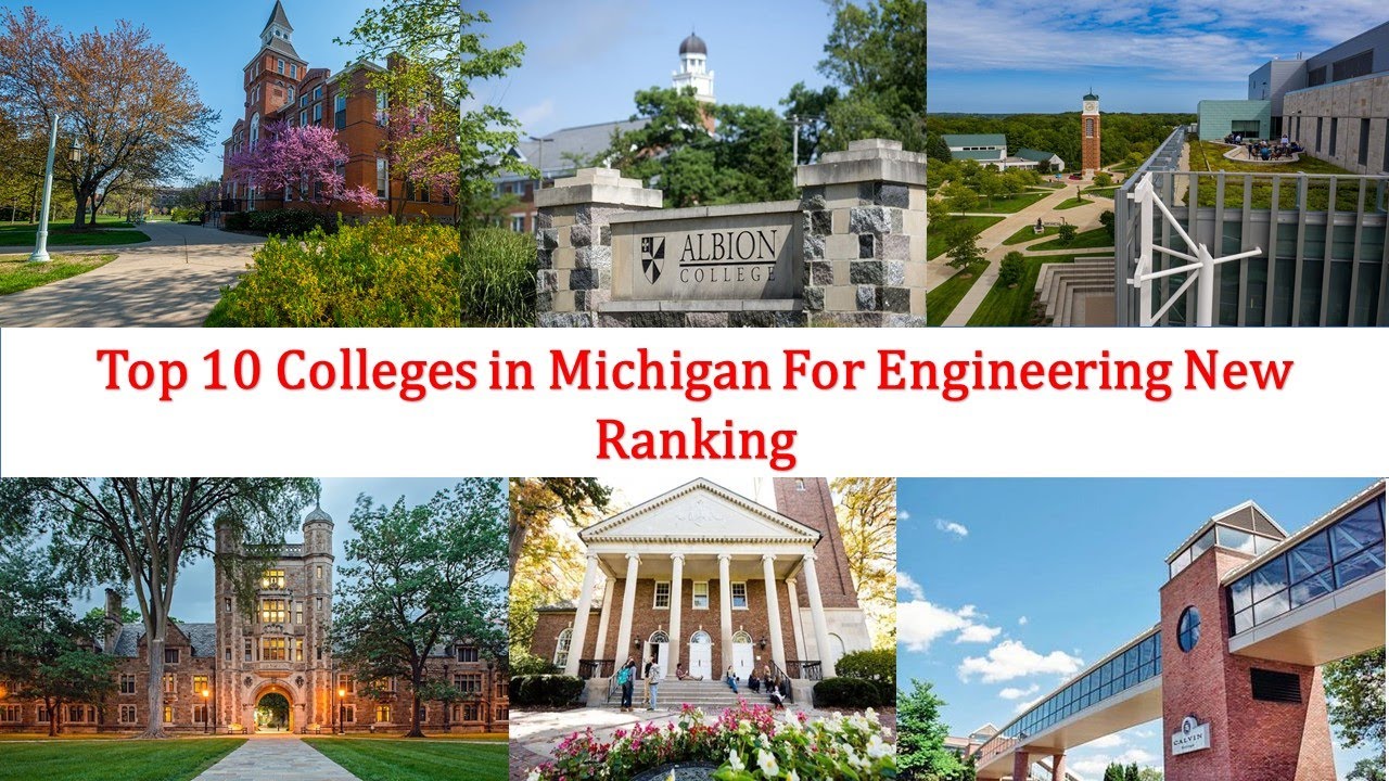 Top 10 COLLEGES IN MICHIGAN FOR ENGINEERING New Ranking